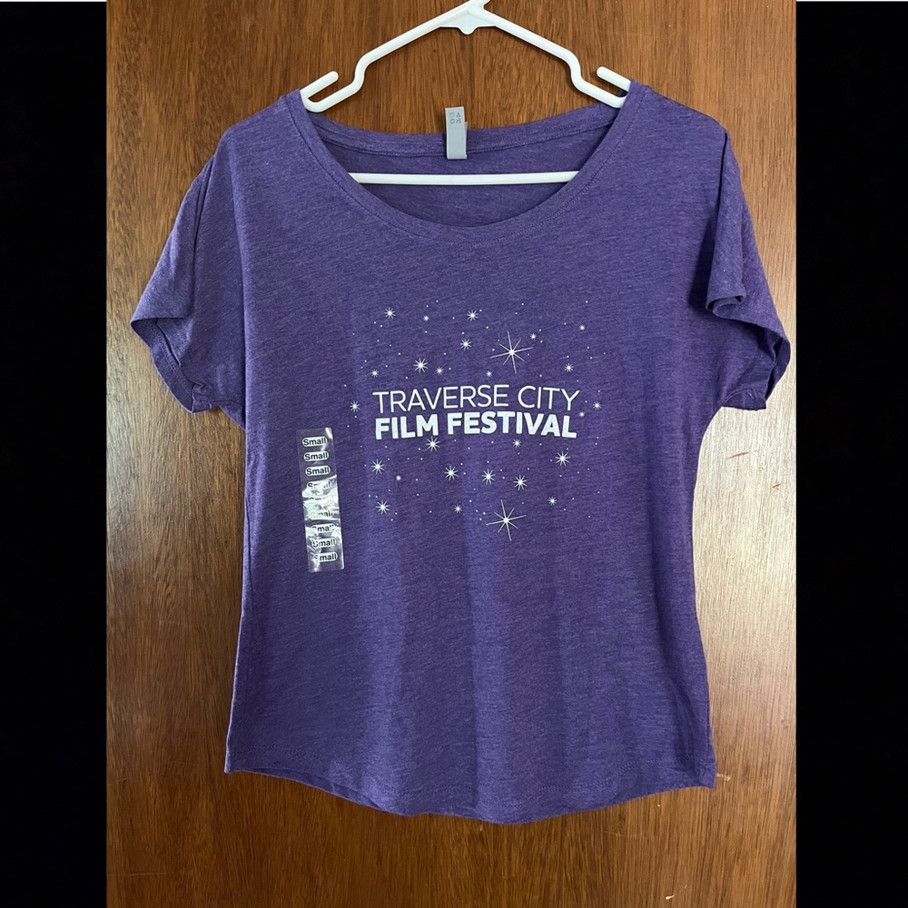 Traverse City Film Festival Purple T-Shirt, Size Small